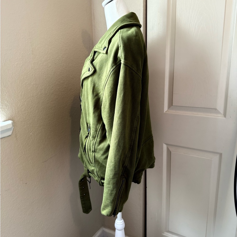 We The Free Rebel Knit Oversized Moto Jacket - Picture 7 of 8